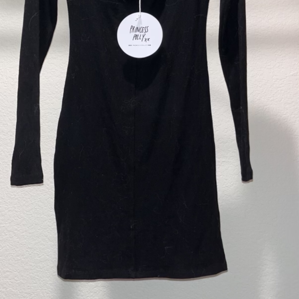 Princess Polly Black Dress - Picture 2 of 3